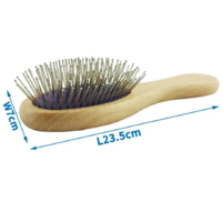 Nobleza drevená kefa veľkosť L 7 x 23,5 cm